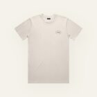 Men Tee in Bone Brown Logo