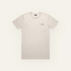 Women Tee in Bone Brown Logo
