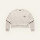 Women Crop Sweatshirt in Bone